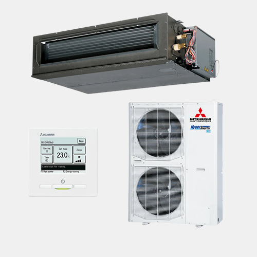 Group 22 Mitsubishi Heavy Industries High Static 20.0kW Three Phase Ducted SET FDUA200AVSAWVH - Image 1
